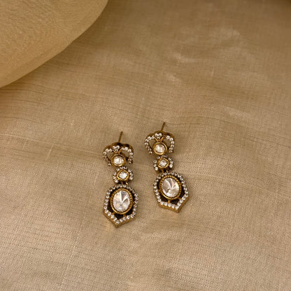 Nayantara Moissanite Necklace Set