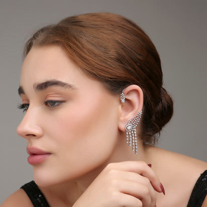 Dewdrop Dangling Earcuffs