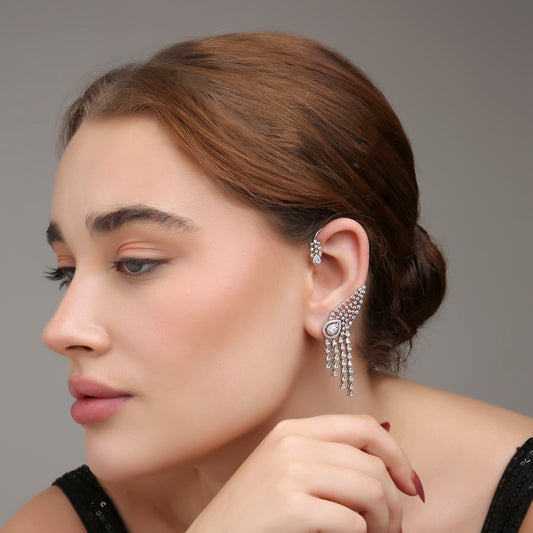 Dewdrop Dangling Earcuffs