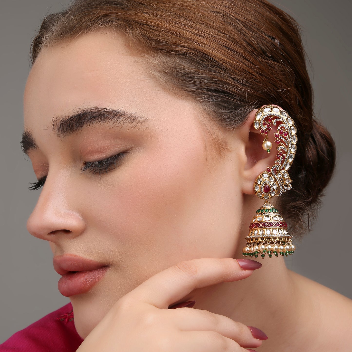 Rajkumari Earcuffs Earrings