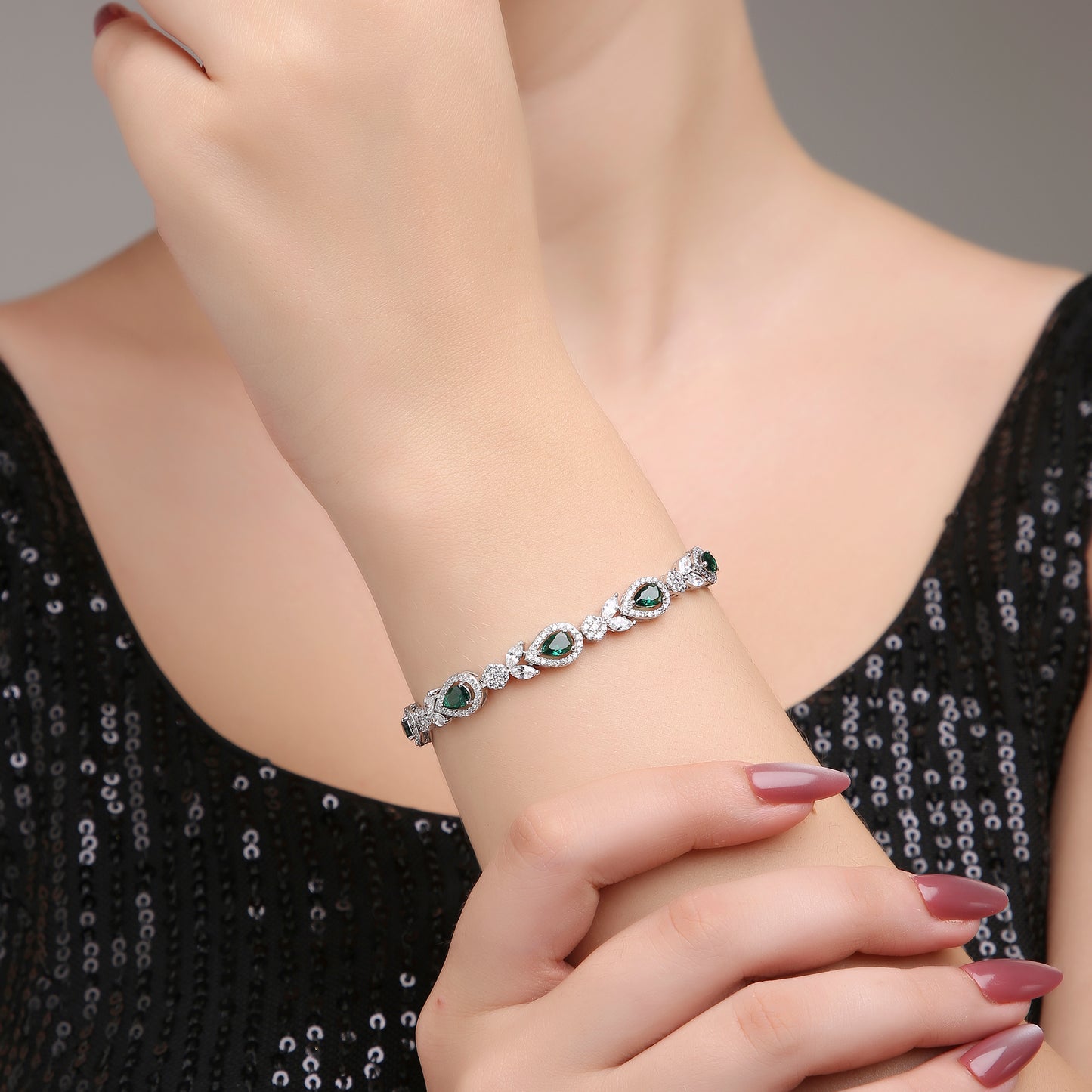 Aura Tennis Bracelet