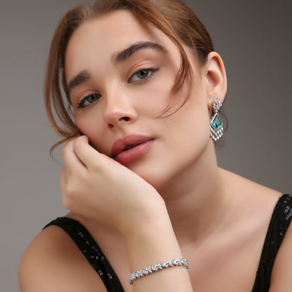 Elara Tennis Bracelet