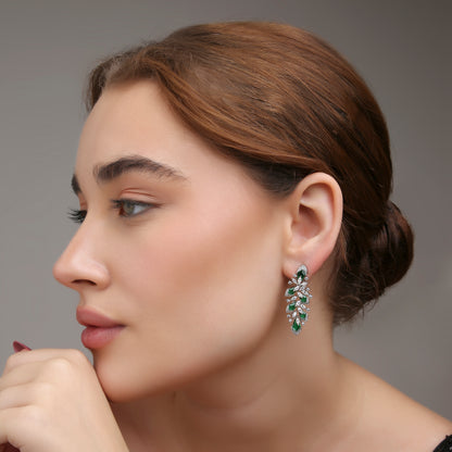 Orchid Drop Earrings