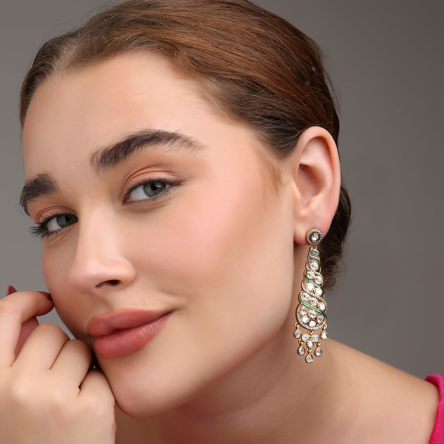 Jharna Polki Earrings
