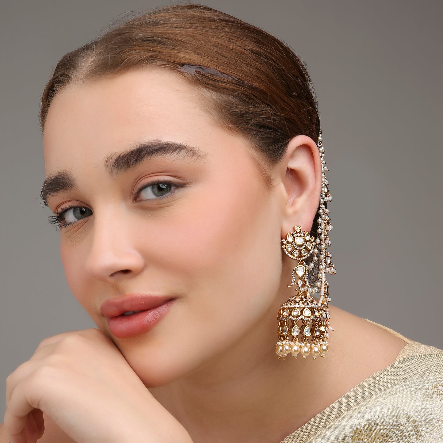 Sitara Noor Jhumka Earrings