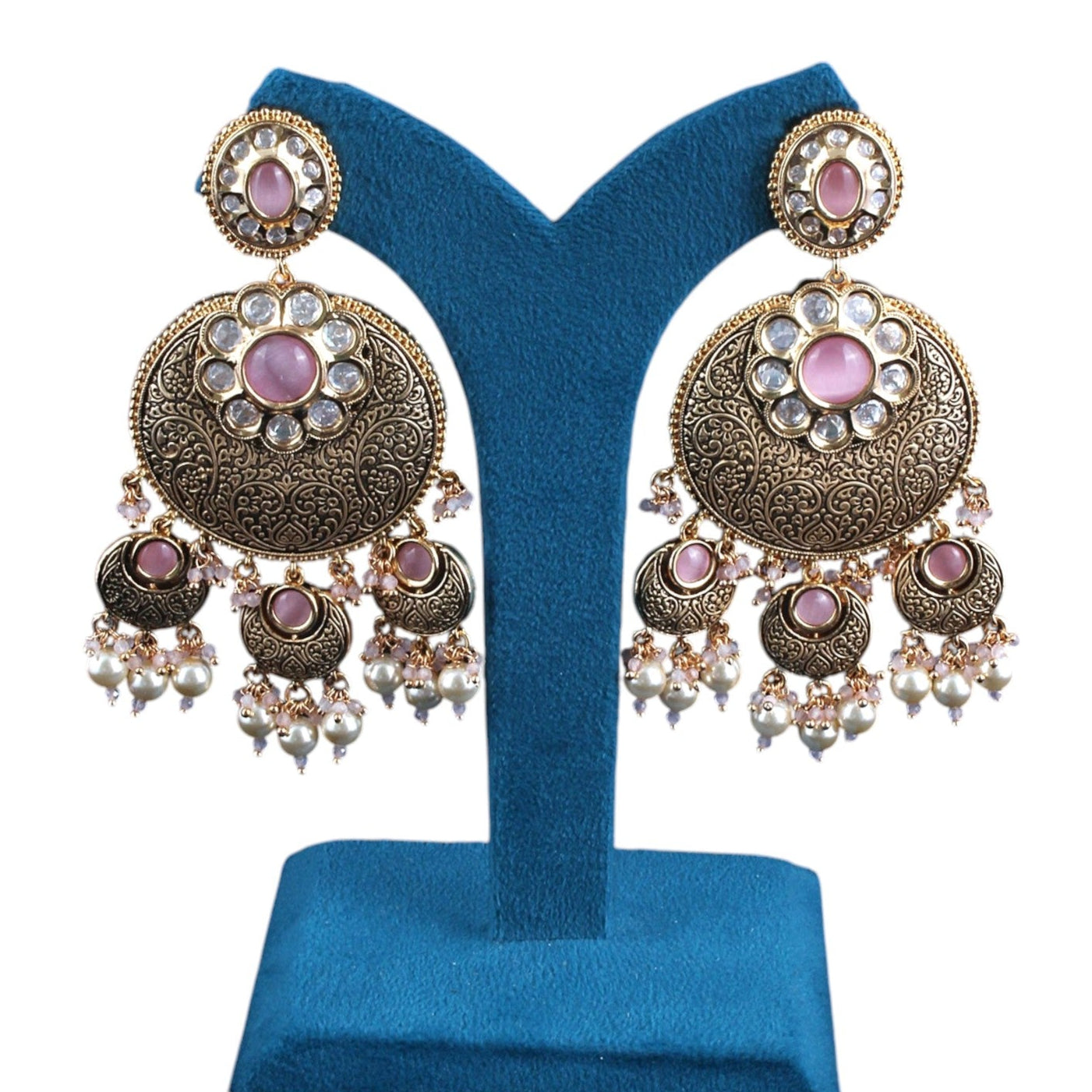 Antique Chandbali Earrings
