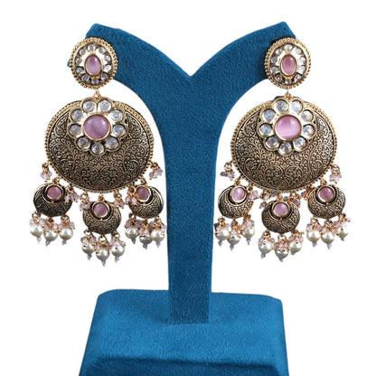Antique Chandbali Earrings