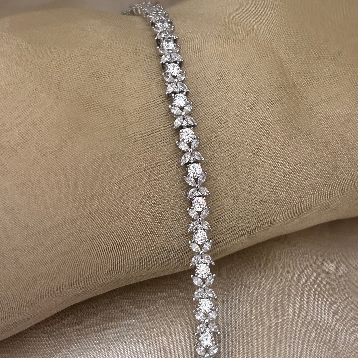 Elara Tennis Bracelet