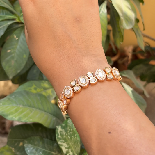 Polki Kundan Bracelet