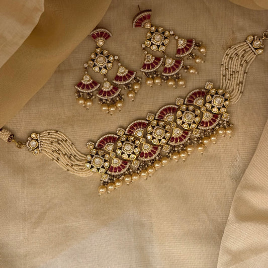 Ruhani Choker Necklace Set