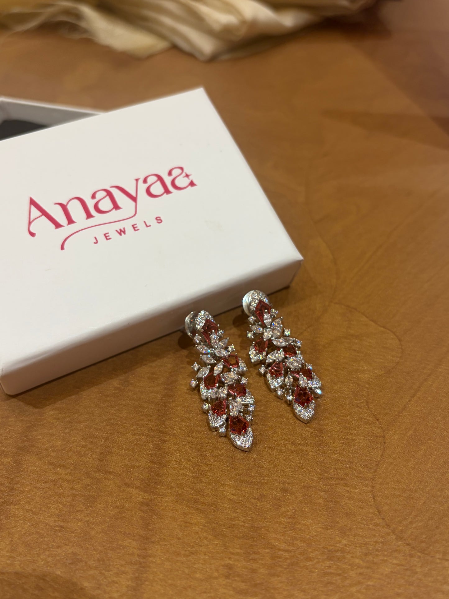 Orchid Drop Earrings