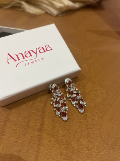 Orchid Drop Earrings