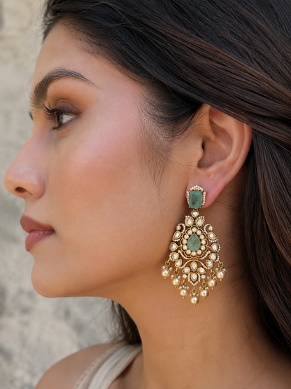 Reema Aqua Earrings