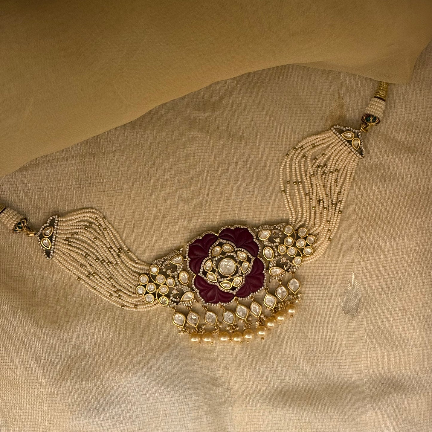 Rosara Choker Necklace Set