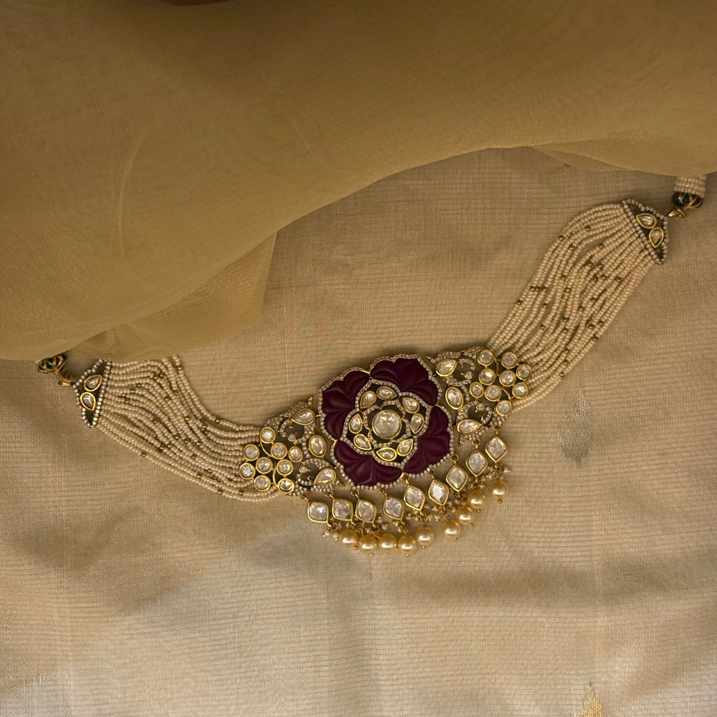 Rosara Choker Necklace Set