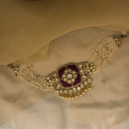 Rosara Choker Necklace Set