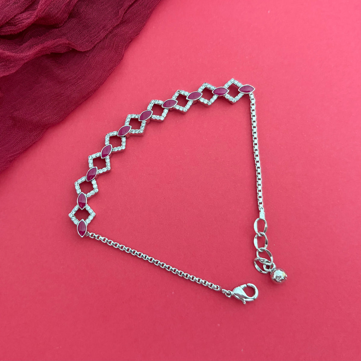 Silver Twinkle Tangle Bracelet