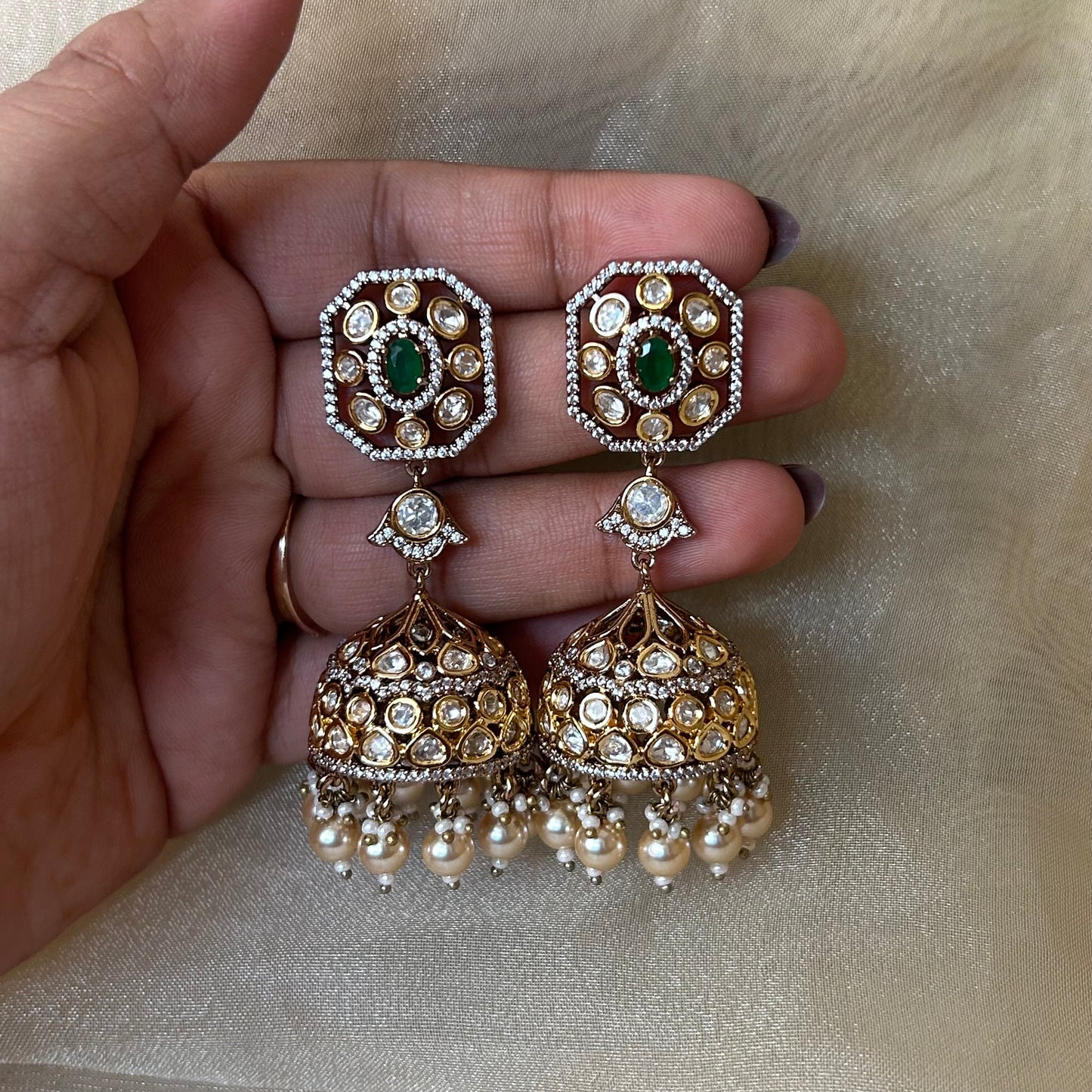 Raja Jhumka Earrings