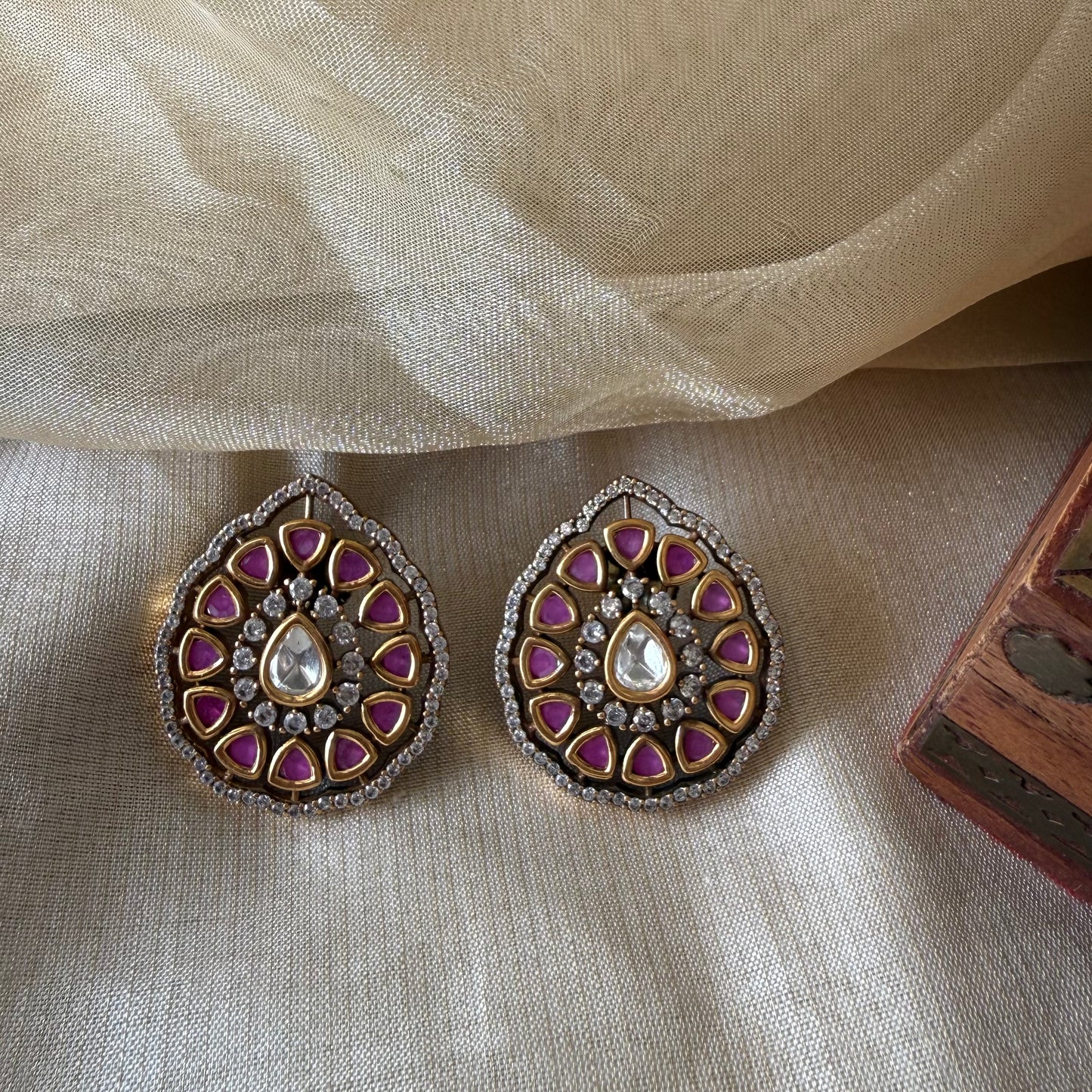 Velvet Veridian Studs
