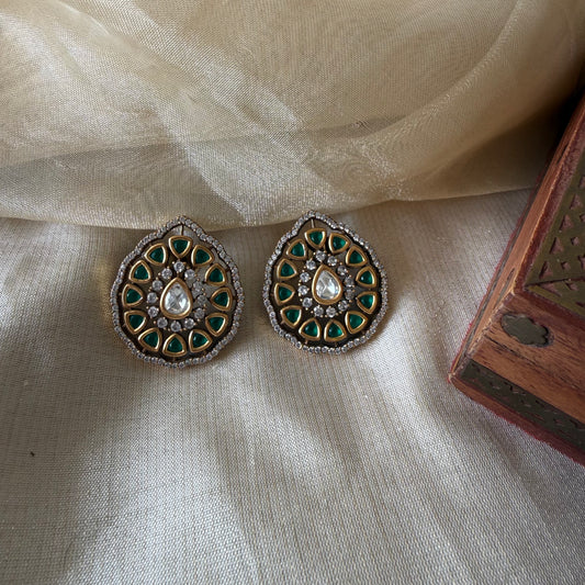 Velvet Veridian Studs