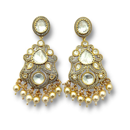 Royal Pota Dangler Earrings