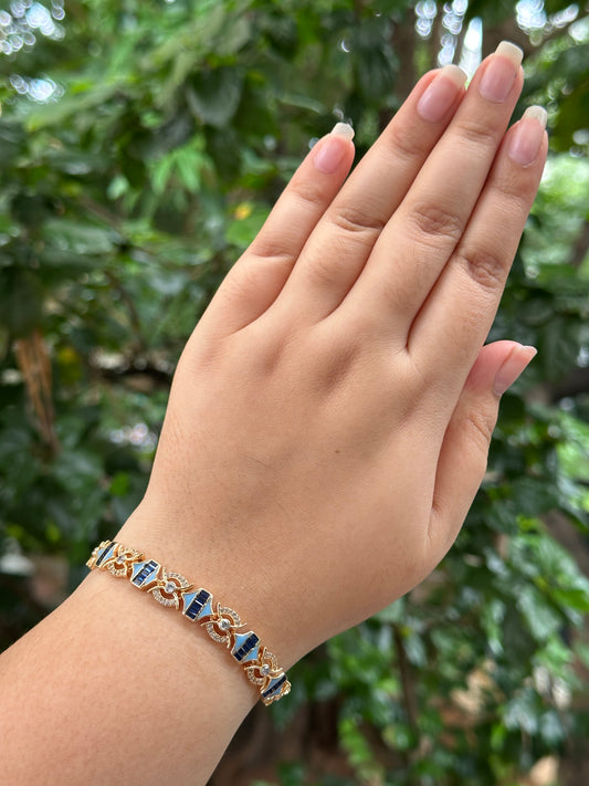 Zyra Gold Luxe Bracelet