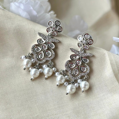 Kinnari Pearl Earrings