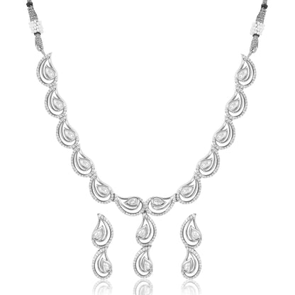 Ratna Teardrop Necklace Set