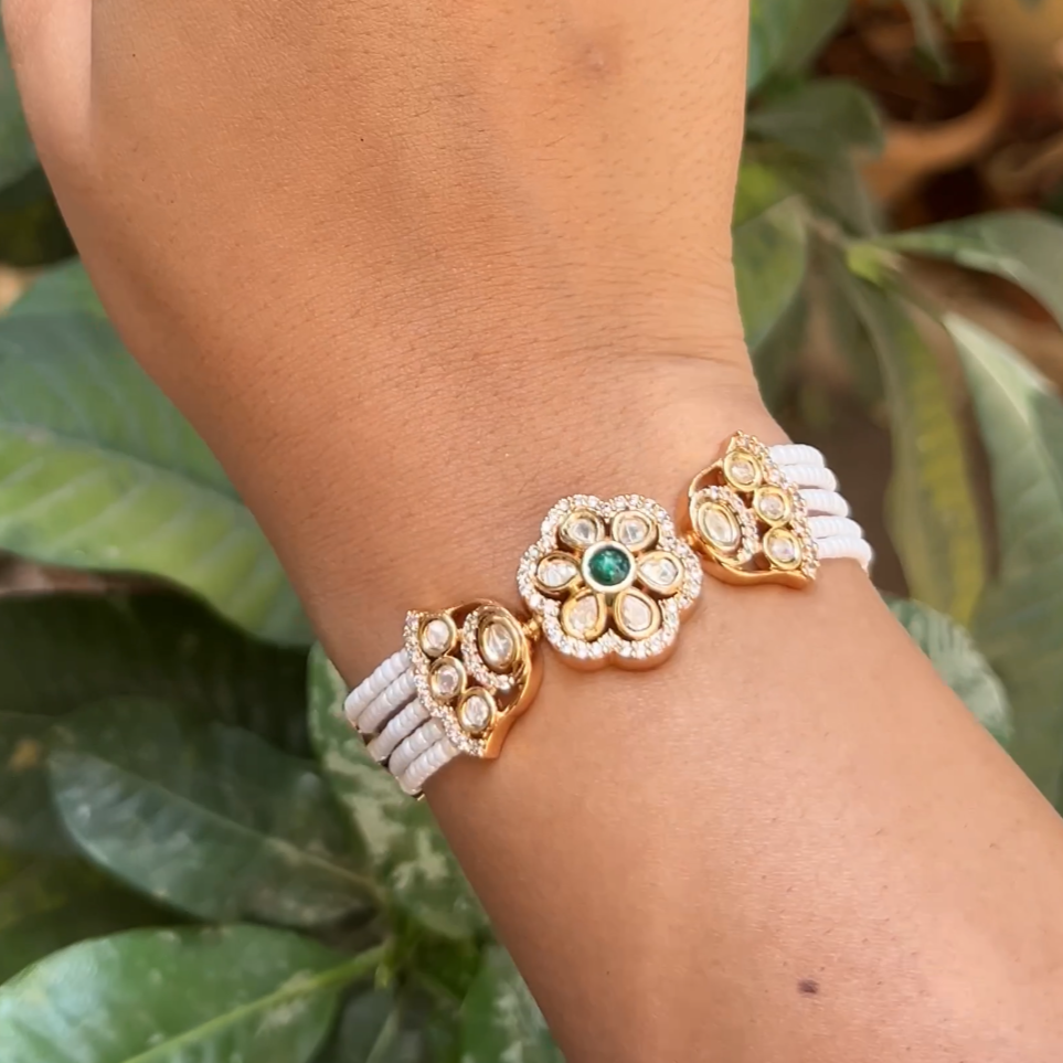 Flower Bandhai Bracelet