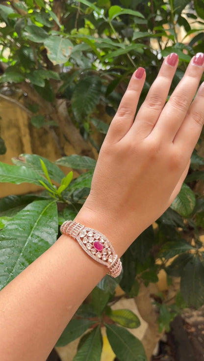 Divyajaali Rosé Gold Kada