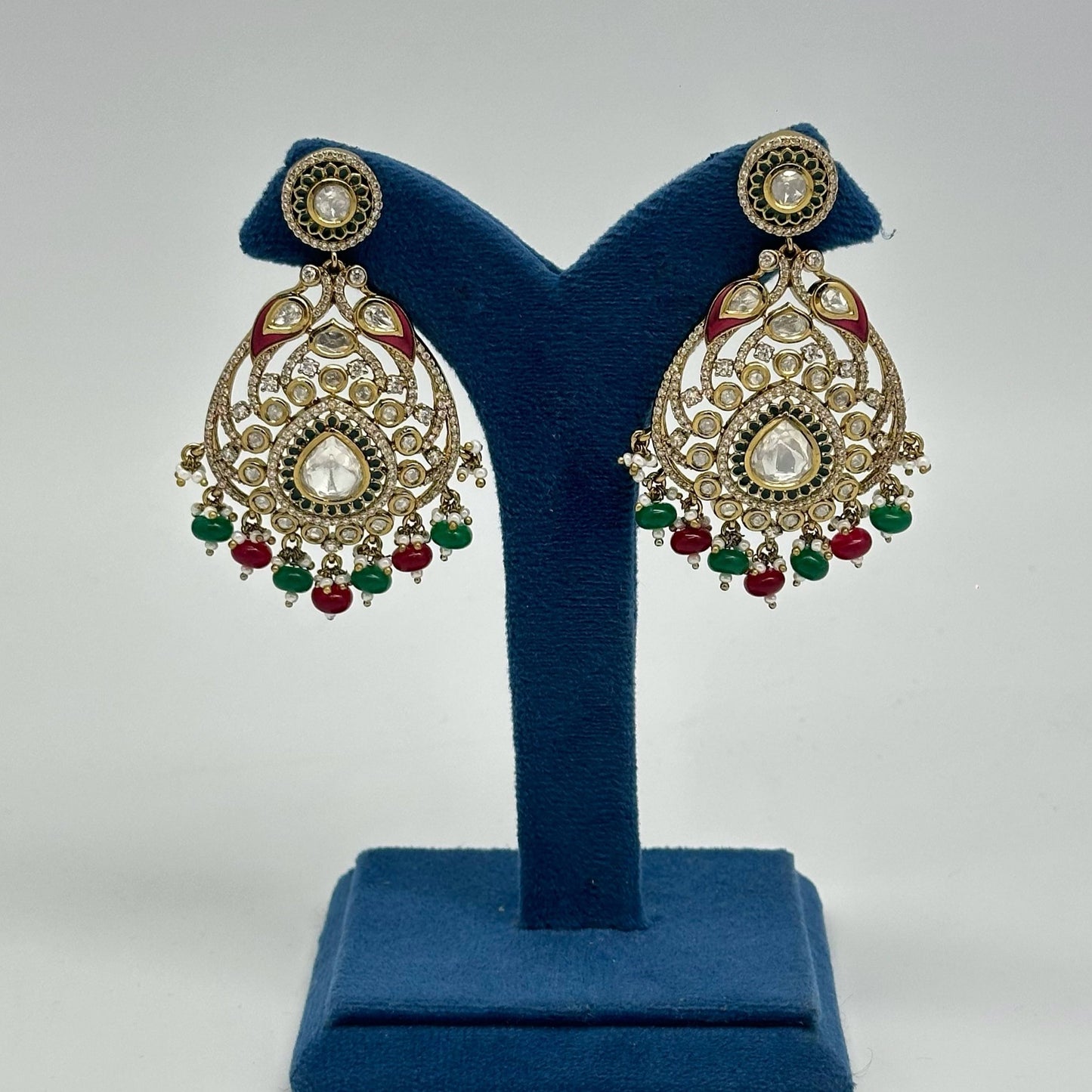 Victorian Meena Dangler Earrings