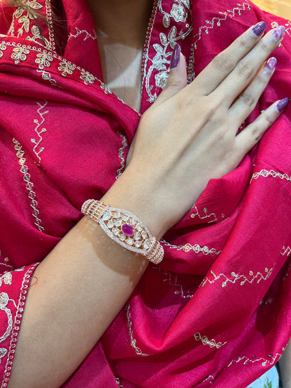 Divyajaali Rosé Gold Kada