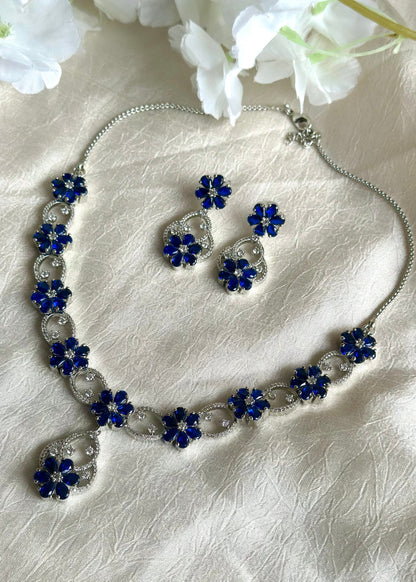 Roshka Silver Necklace set
