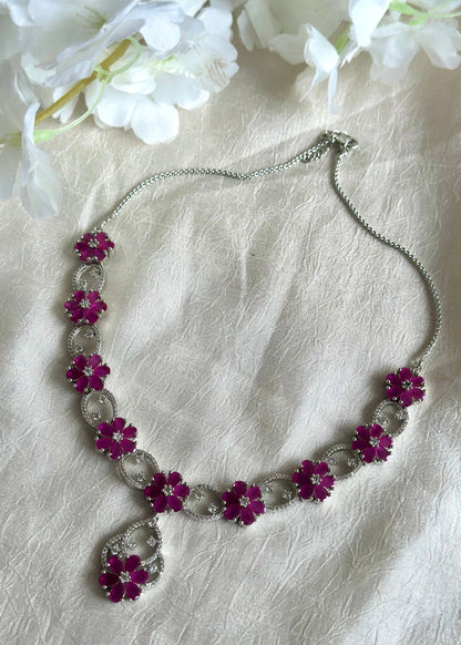 Roshka Silver Necklace set