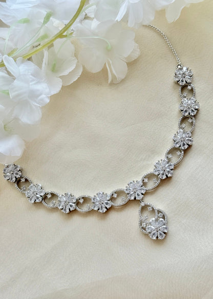 Roshka Silver Necklace set