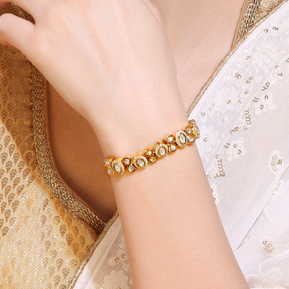 Polki Kundan Bracelet