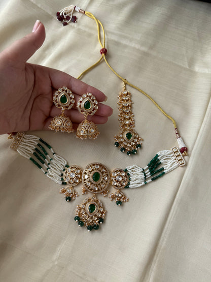 Aavya Pearl Choker Set