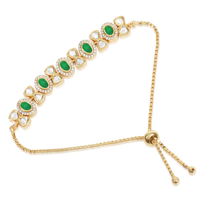 Polki Kundan Bracelet