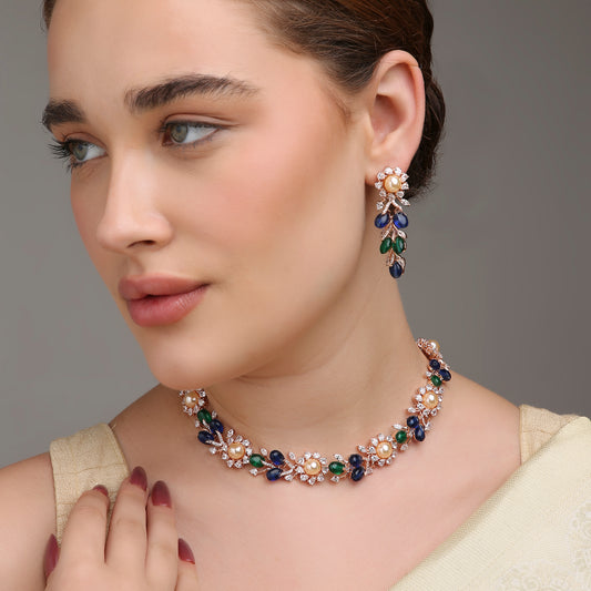 Midnight Garden Necklace Set