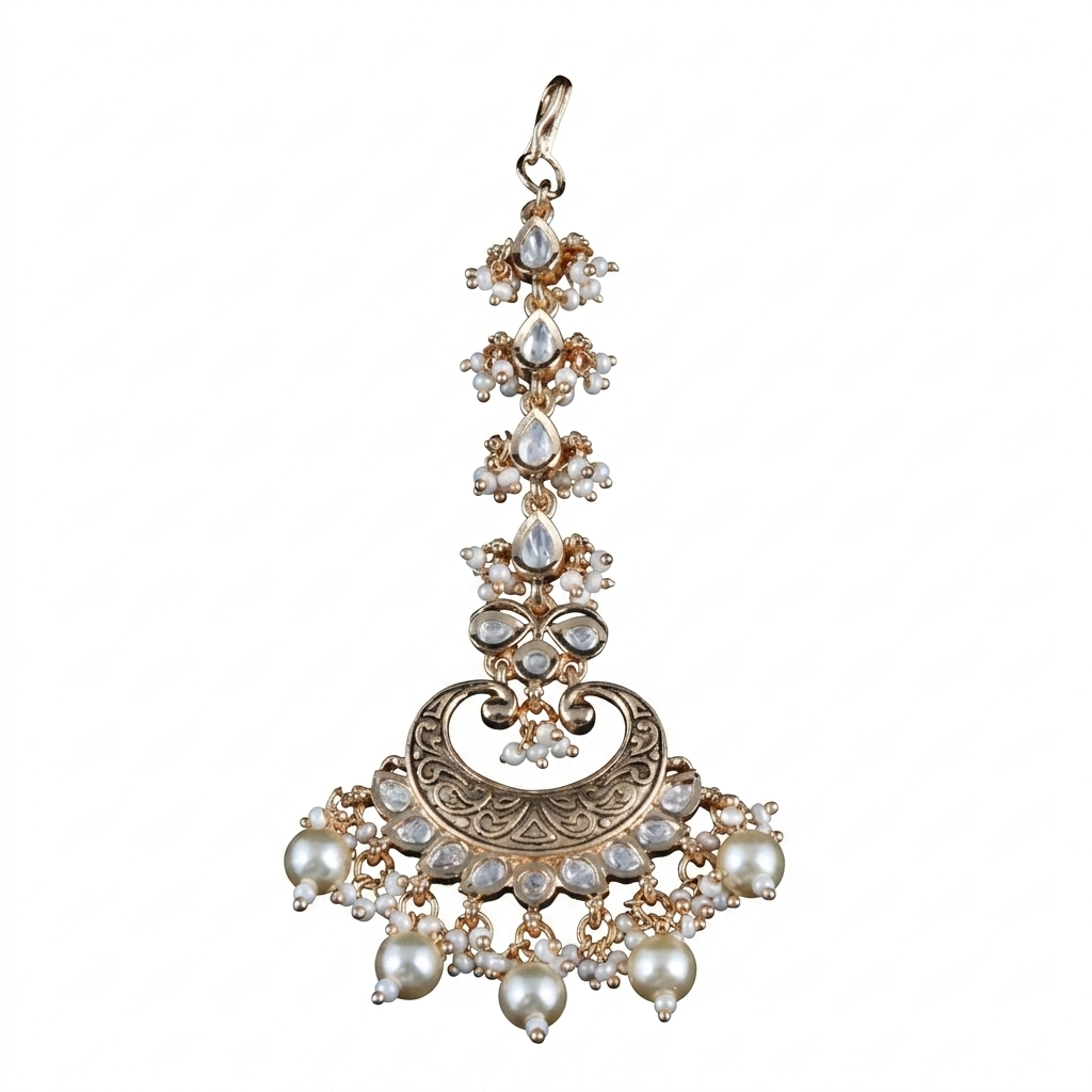 Jharoka Kundan Mang Tikka