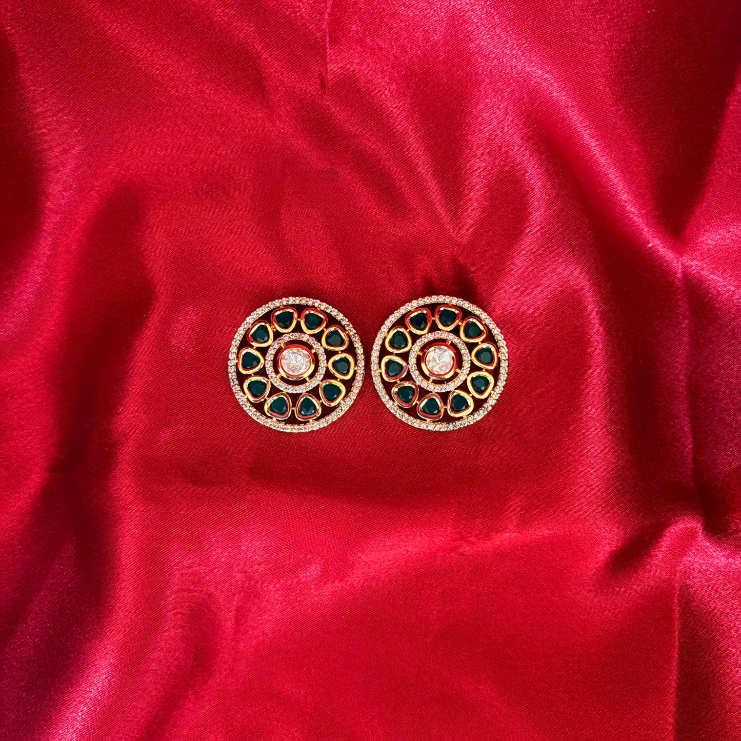 Noor-E-Kundan Stud Earrings