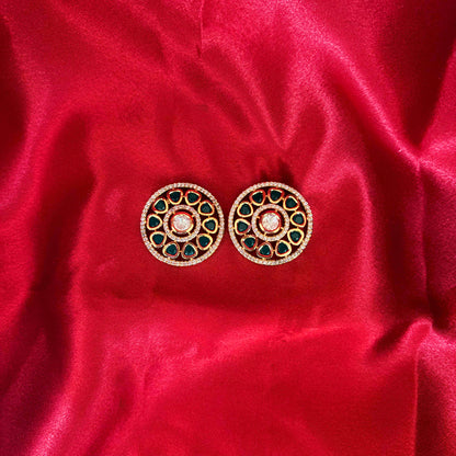 Noor-E-Kundan Stud Earrings