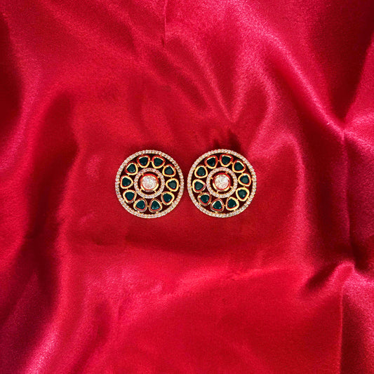 Noor-E-Kundan Stud Earrings