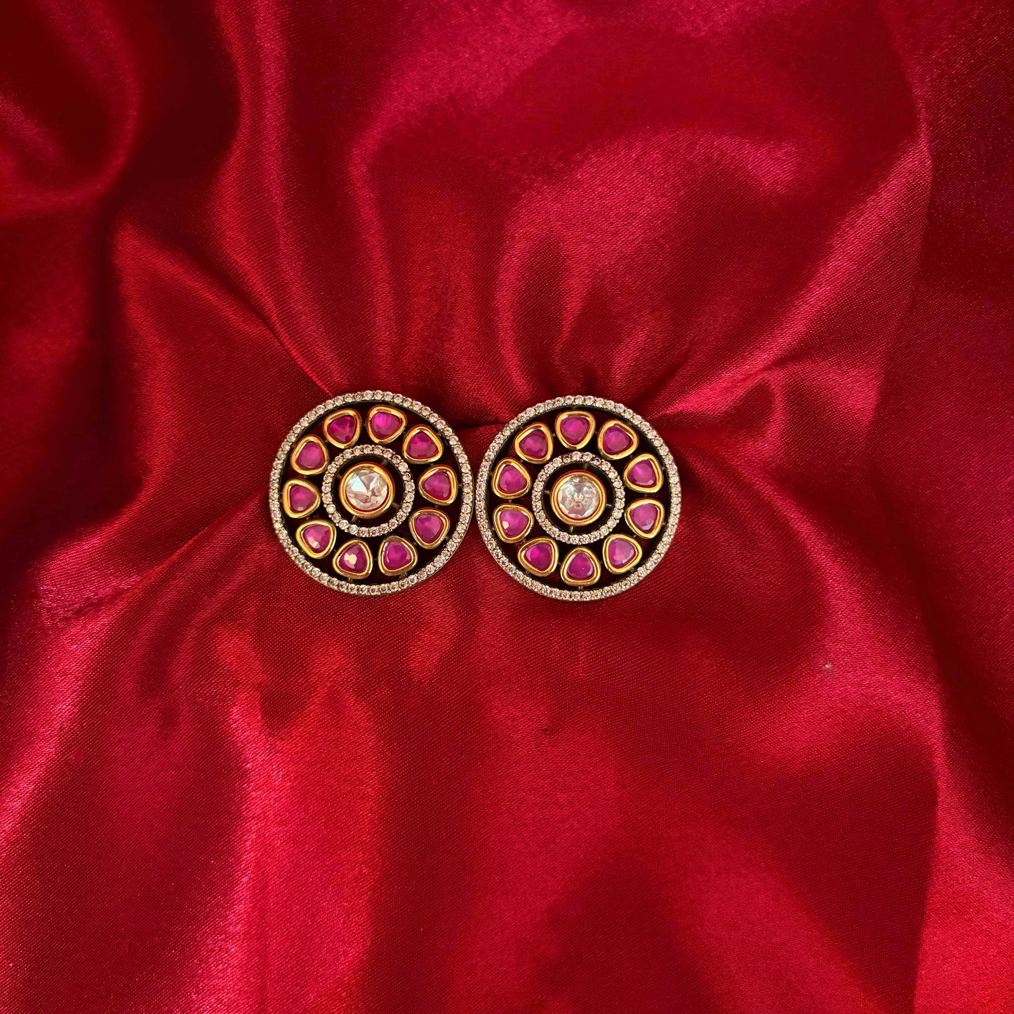 Noor-E-Kundan Stud Earrings
