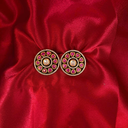 Noor-E-Kundan Stud Earrings