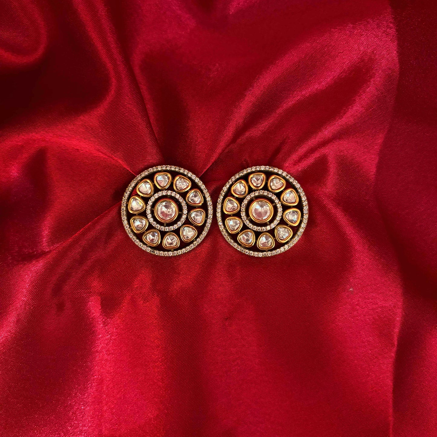 Noor-E-Kundan Stud Earrings