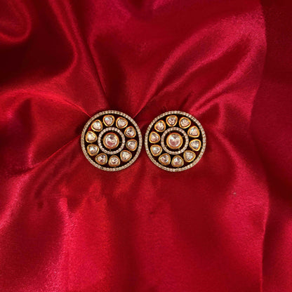 Noor-E-Kundan Stud Earrings