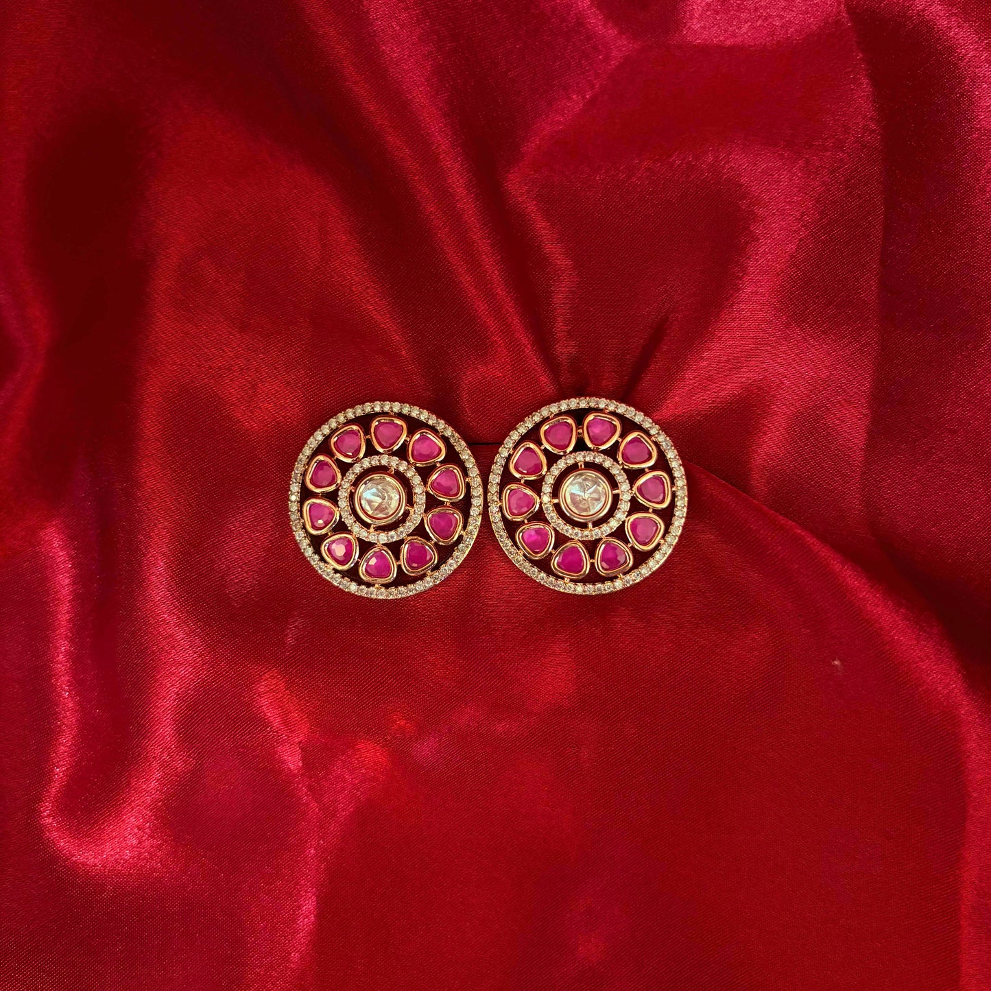 Noor-E-Kundan Stud Earrings