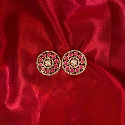 Noor-E-Kundan Stud Earrings