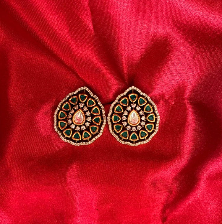 Velvet Veridian Studs